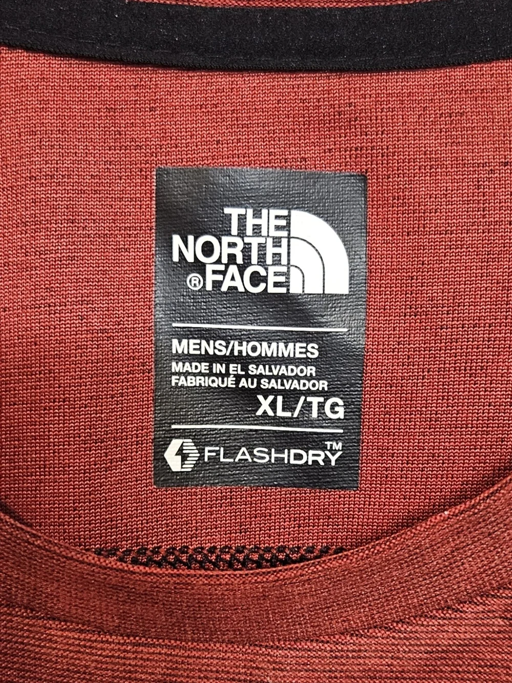 The North Face Men’s Brick Red Short-Sleeve Pocket Tee